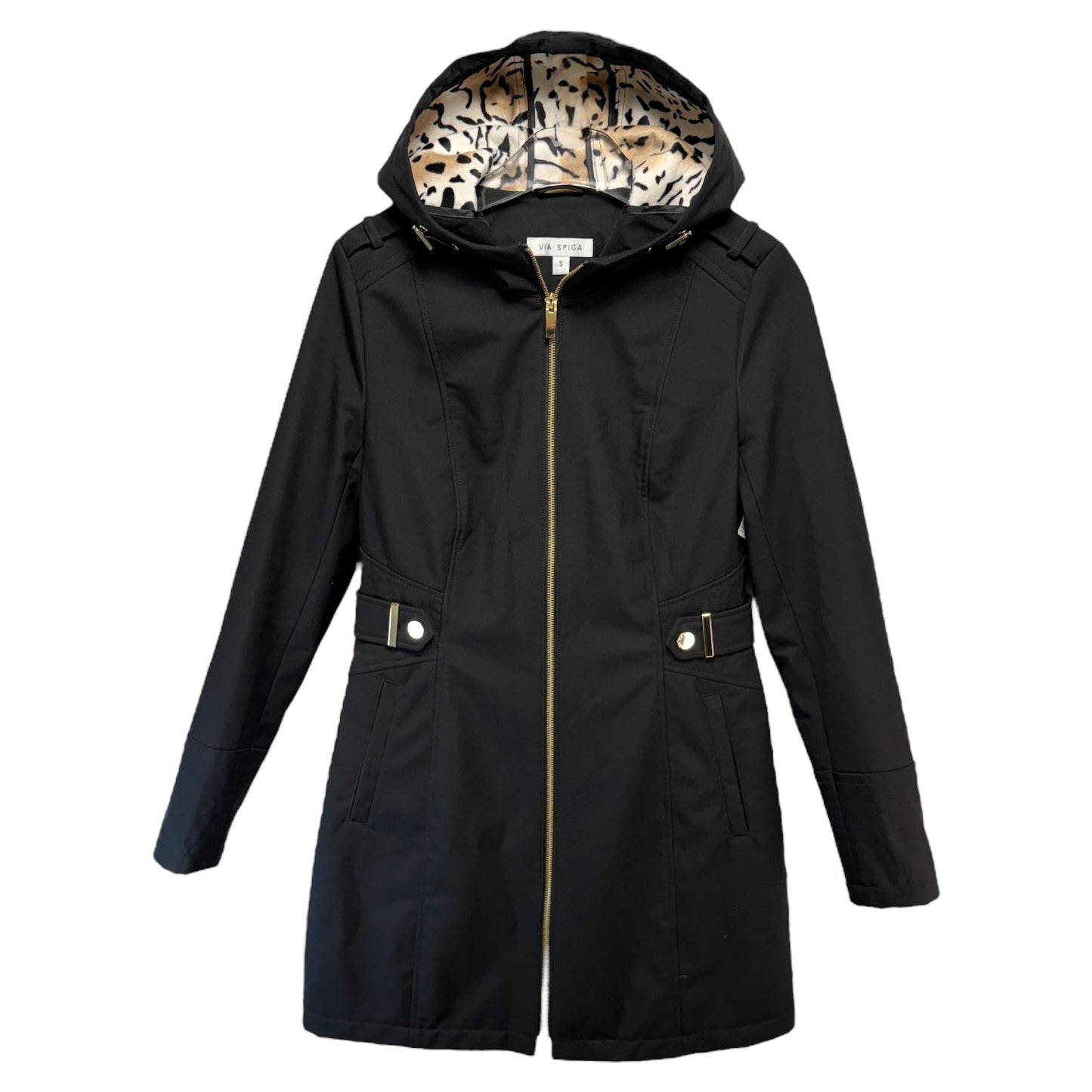 Coat Other By Via Spiga In Black, Size: S