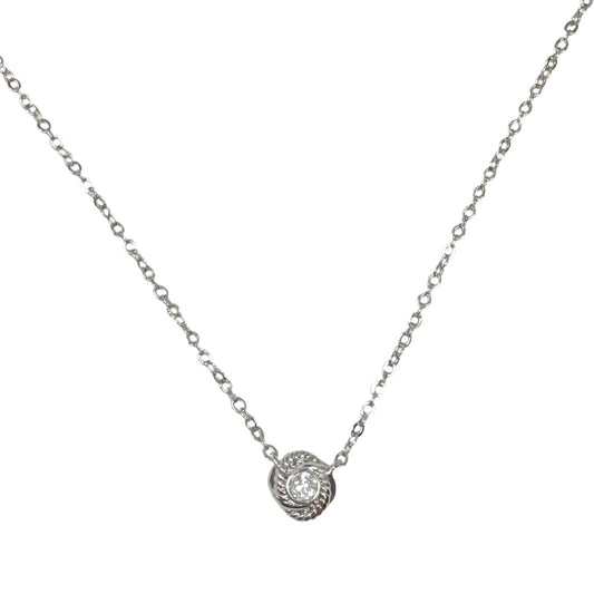 Infinity And Beyond Knot Mini Pendant Necklace Designer By Kate Spade