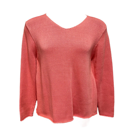 Sweater By Eileen Fisher In Pink, Size: M