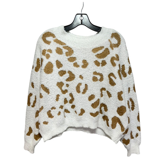 Sweater By Net 153 In Animal Print, Size: S