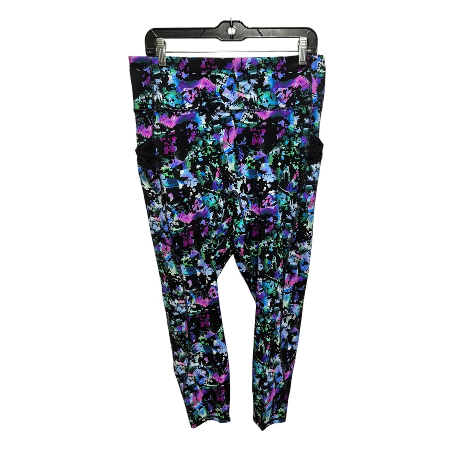 Trinity High-Waisted Pocket 7/8 Leggings By Fabletics In Multi-colored, Size: 1x