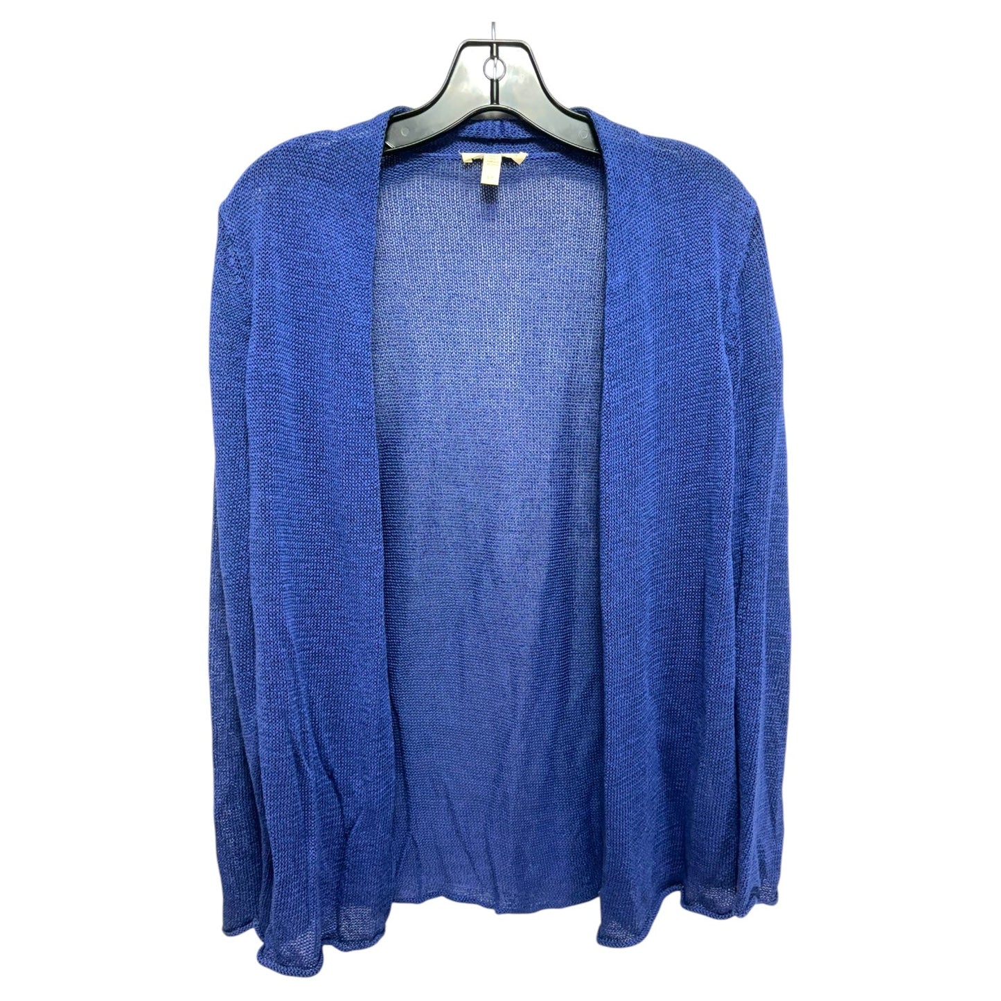 Sweater Cardigan By Eileen Fisher In Blue, Size: S