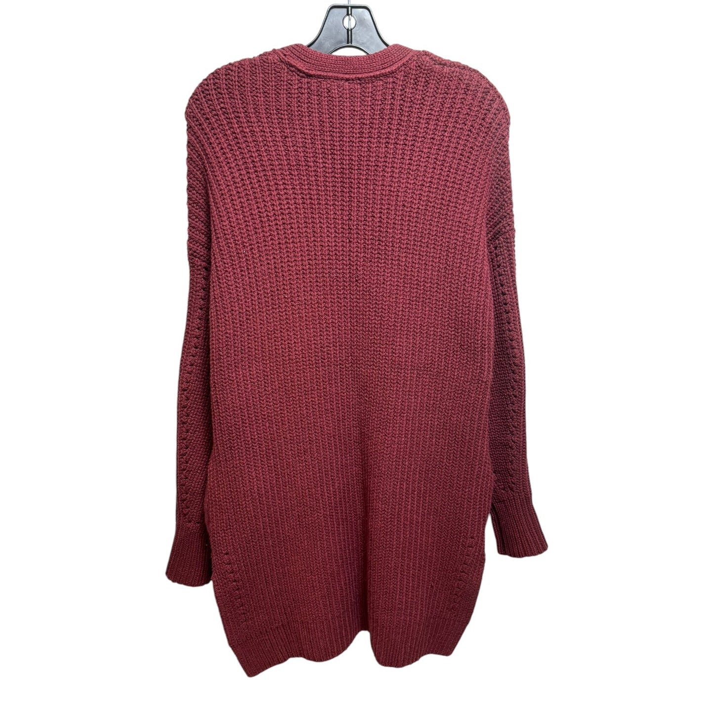 Sweater Cardigan By Free People In Red, Size: S