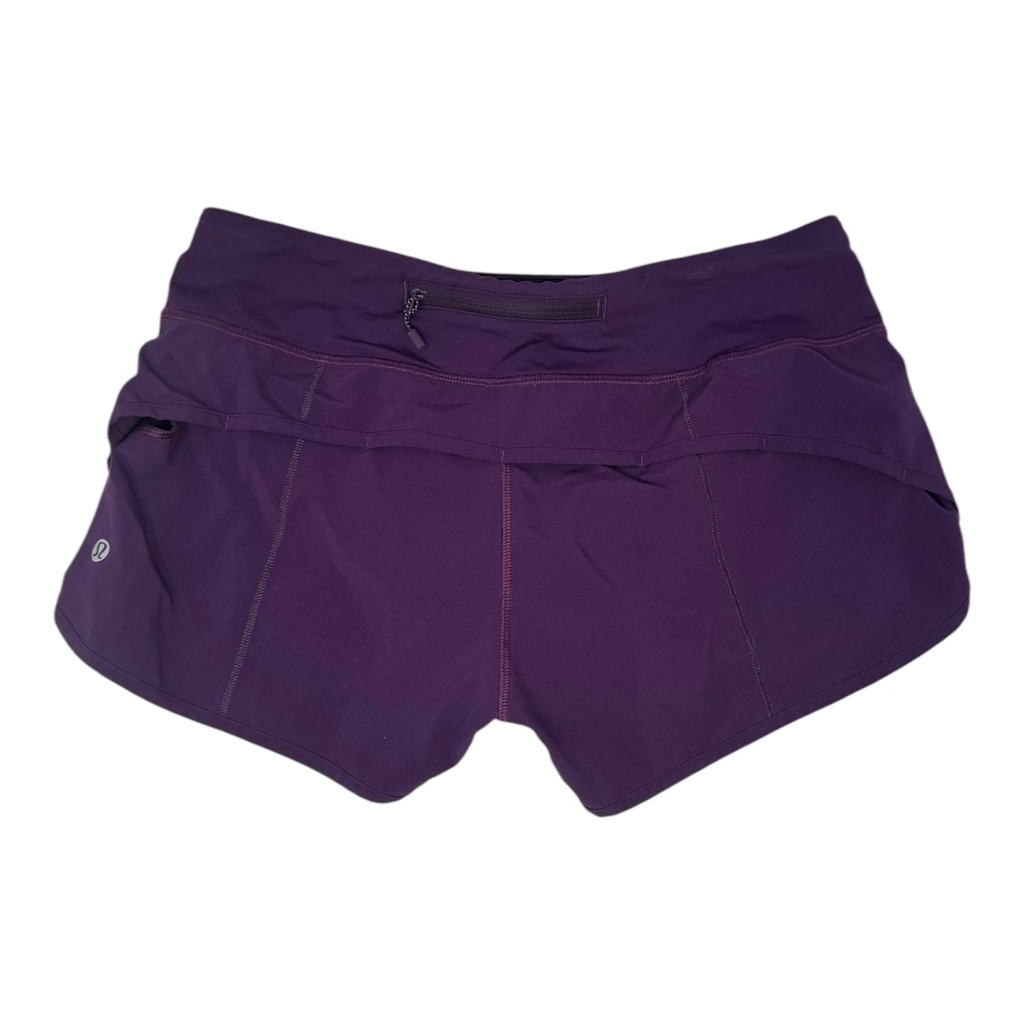 Athletic Shorts By Lululemon In Purple, Size: 6