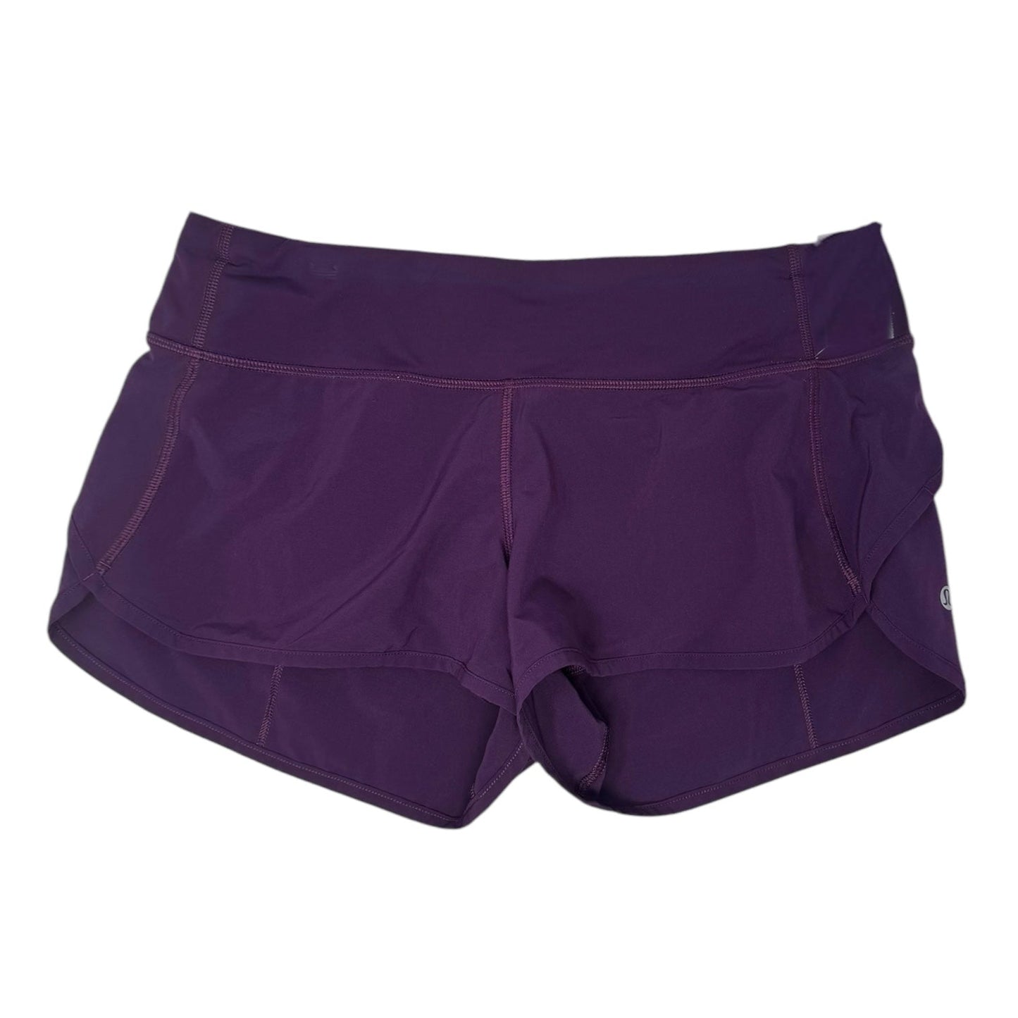 Athletic Shorts By Lululemon In Purple, Size: 6