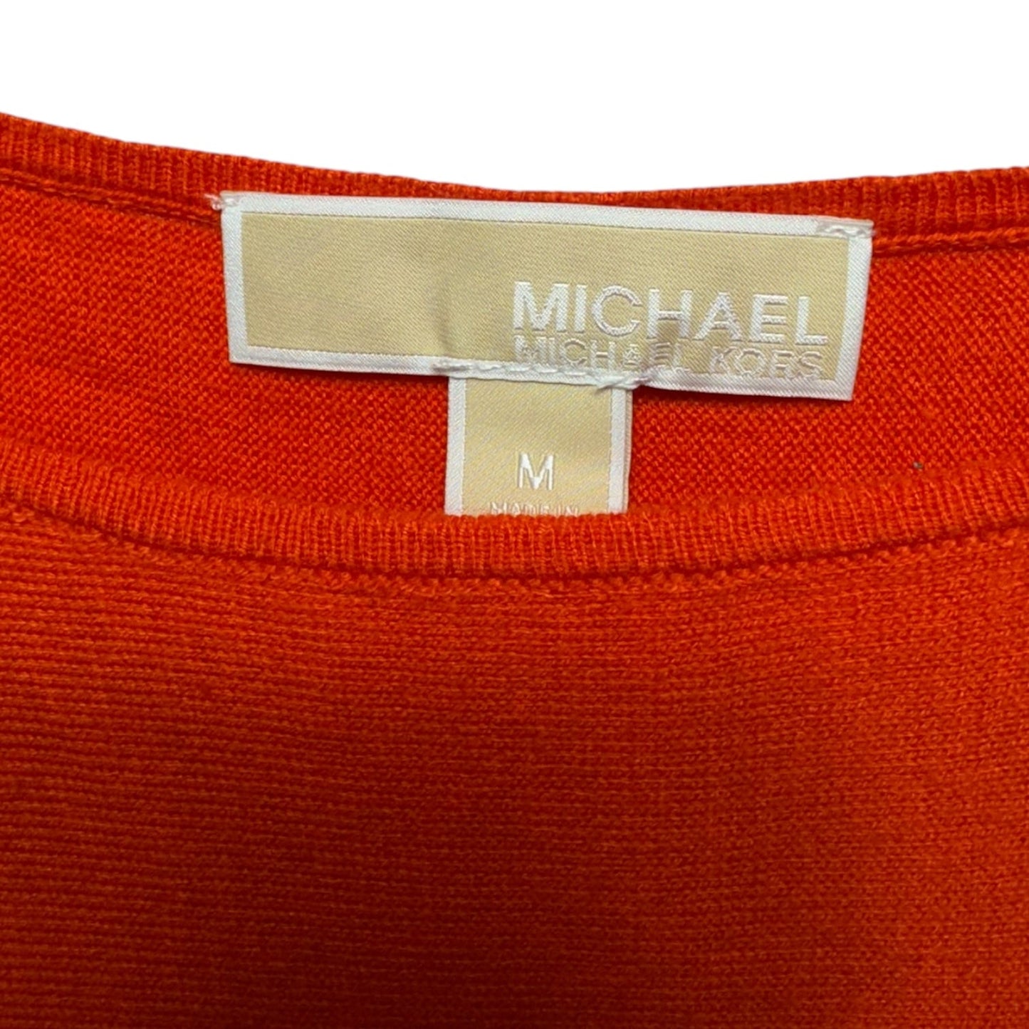 Sweater By Michael By Michael Kors In Orange, Size: M