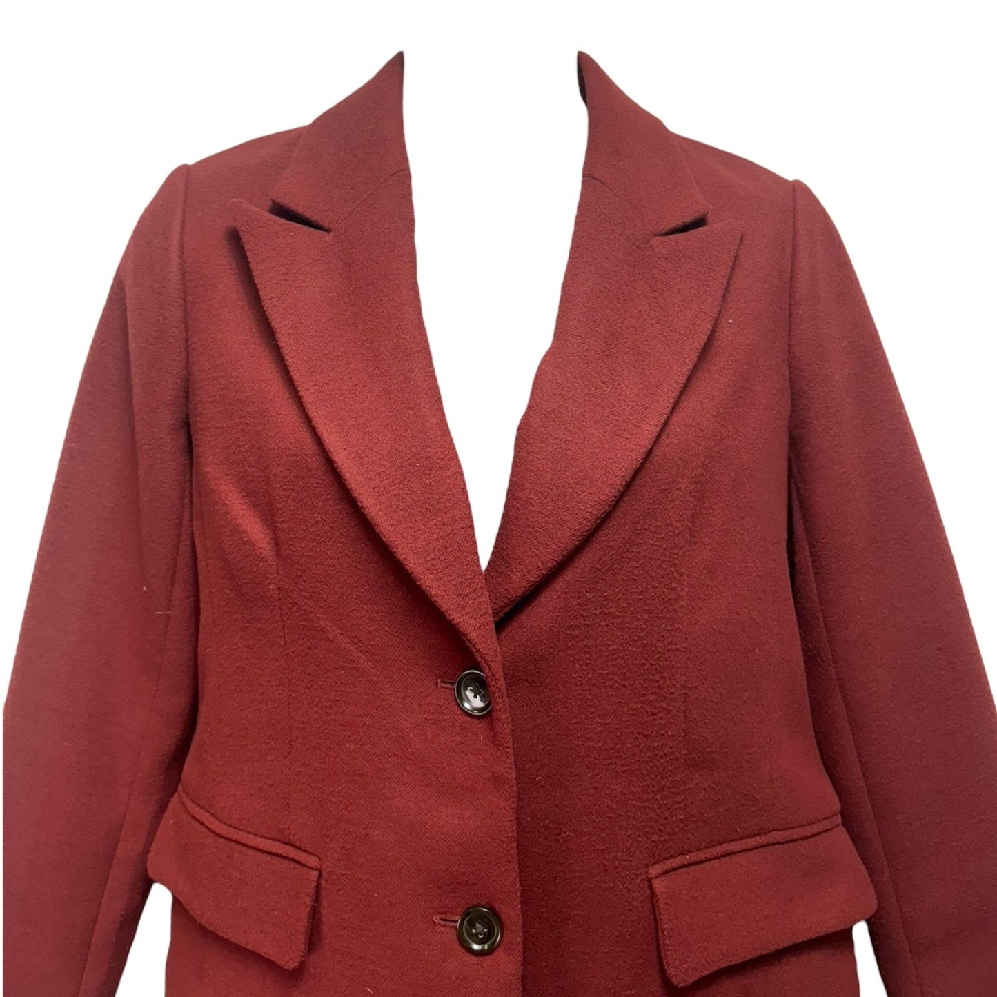 Coat Other By Banana Republic In Red, Size: M