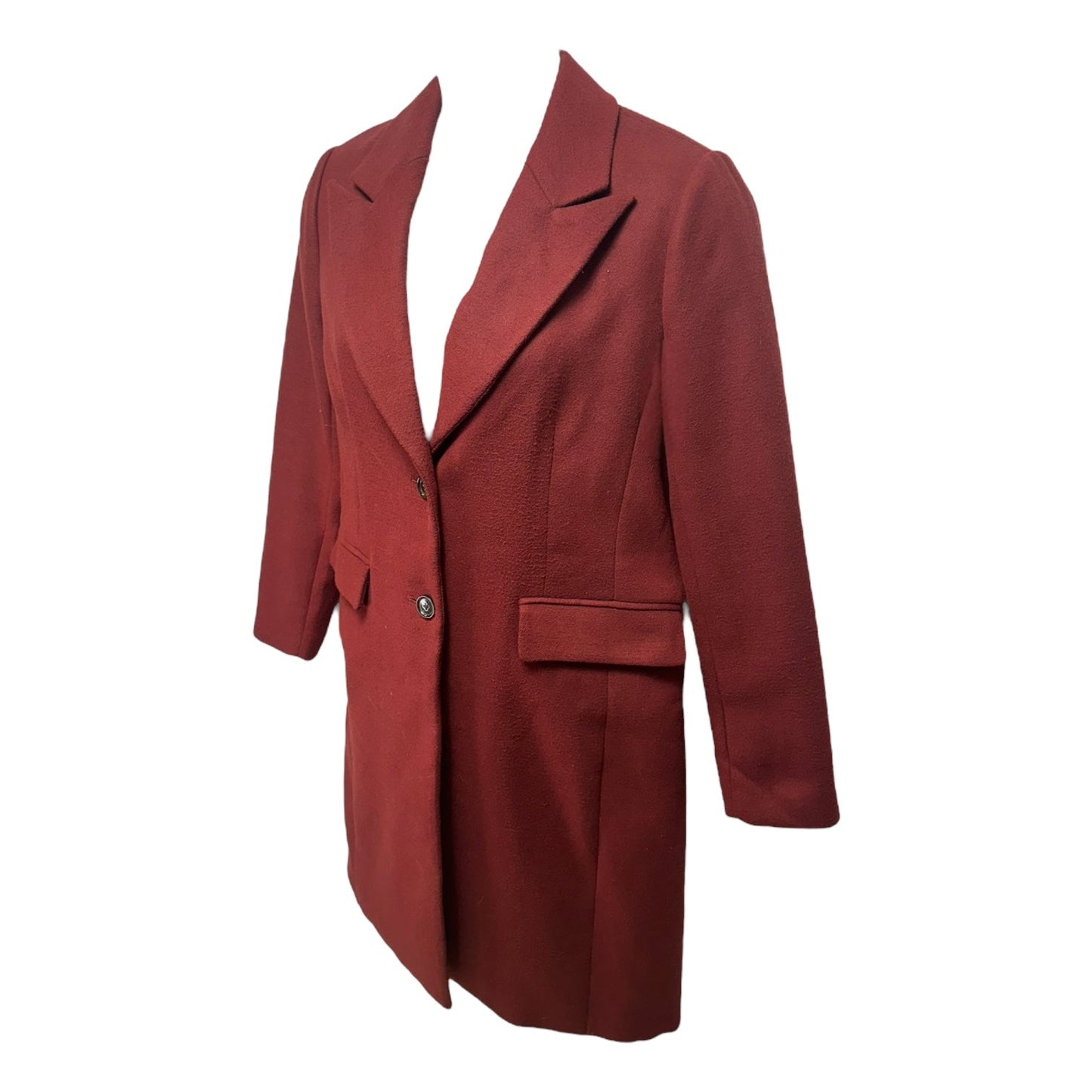 Coat Other By Banana Republic In Red, Size: M