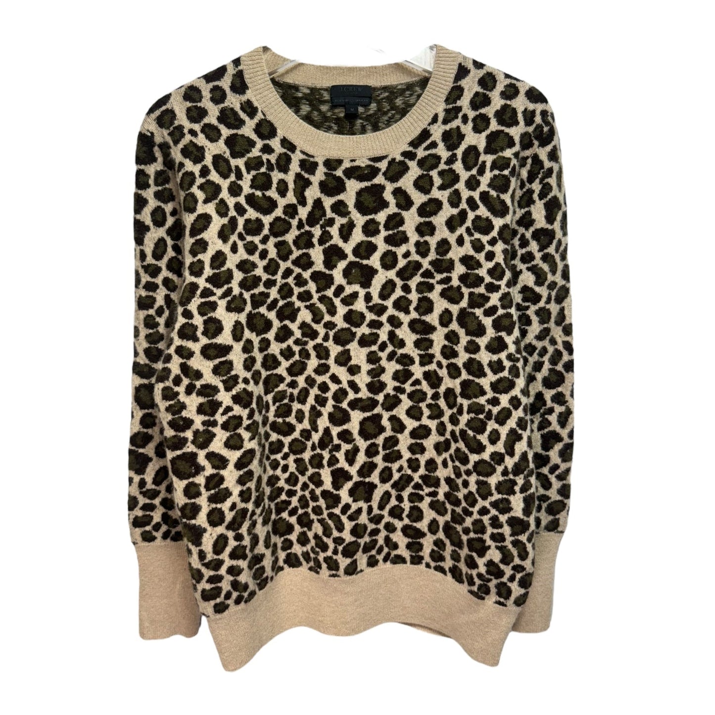 Leopard Sweater Cashmere By J. Crew In Animal Print, Size: M