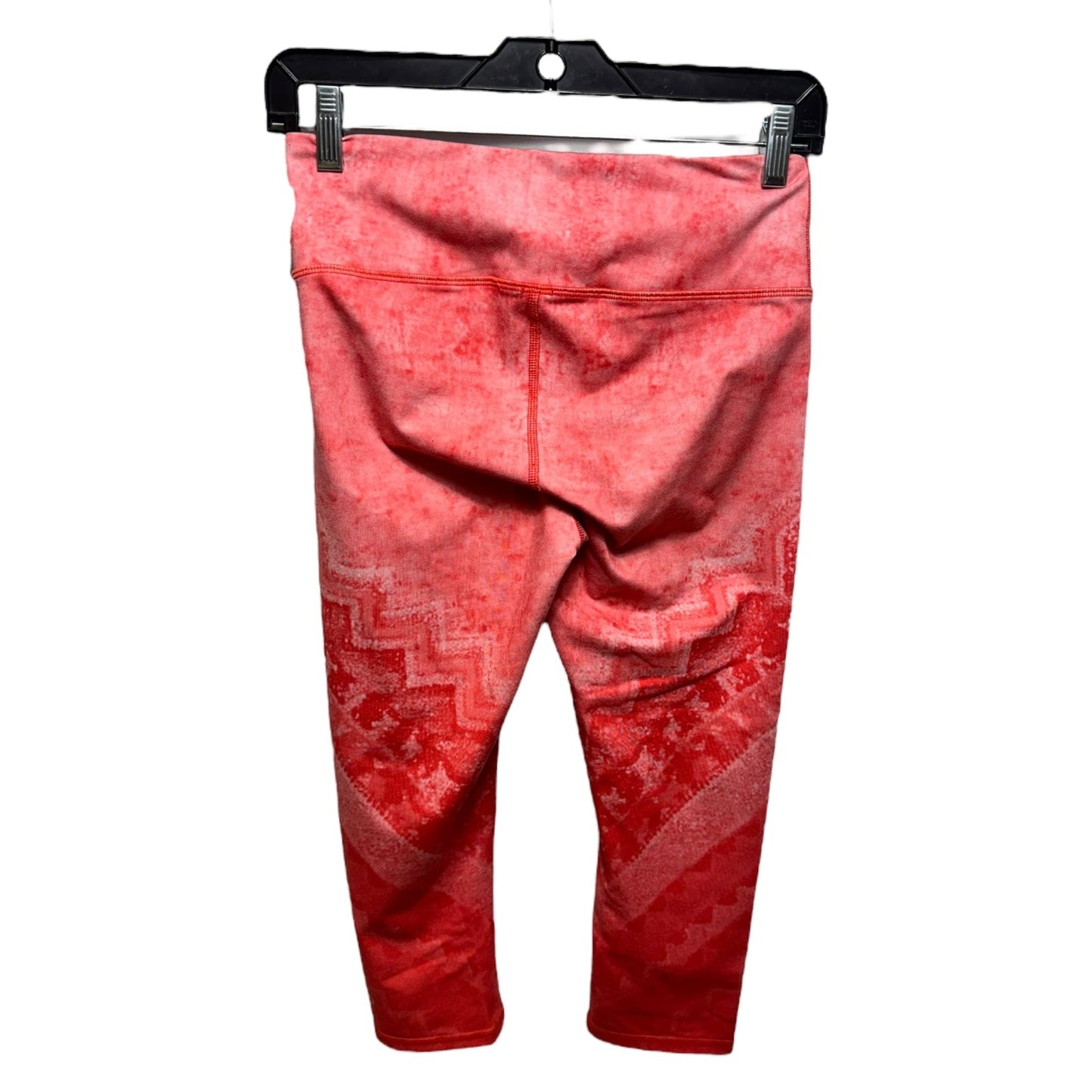 Athletic Capris By Alo In Red, Size: Xs