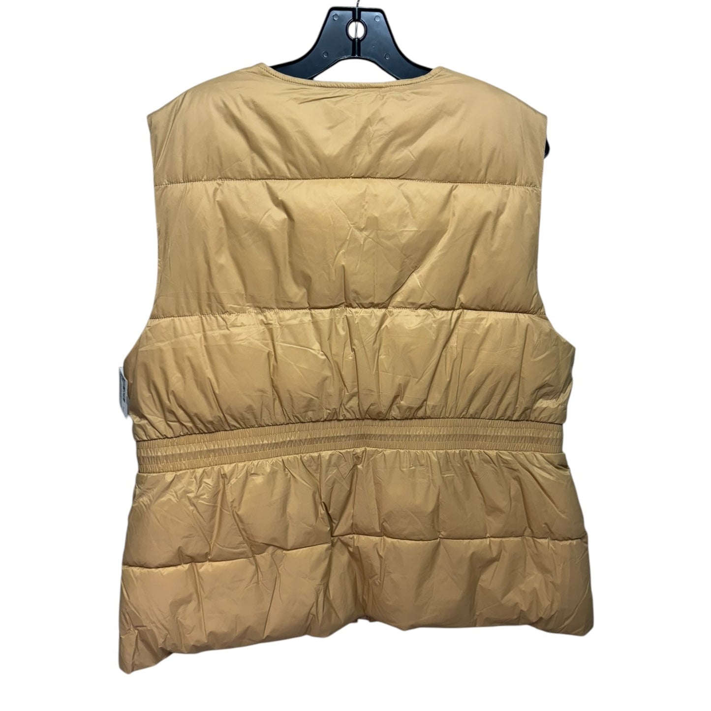 Vest Puffer & Quilted By J. Crew In Tan, Size: Xl