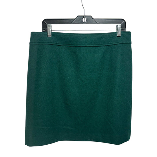 Skirt Mini By J. Crew In Green, Size: 14