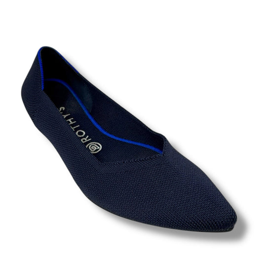 Shoes Flats By Rothys In Navy, Size: 9.5