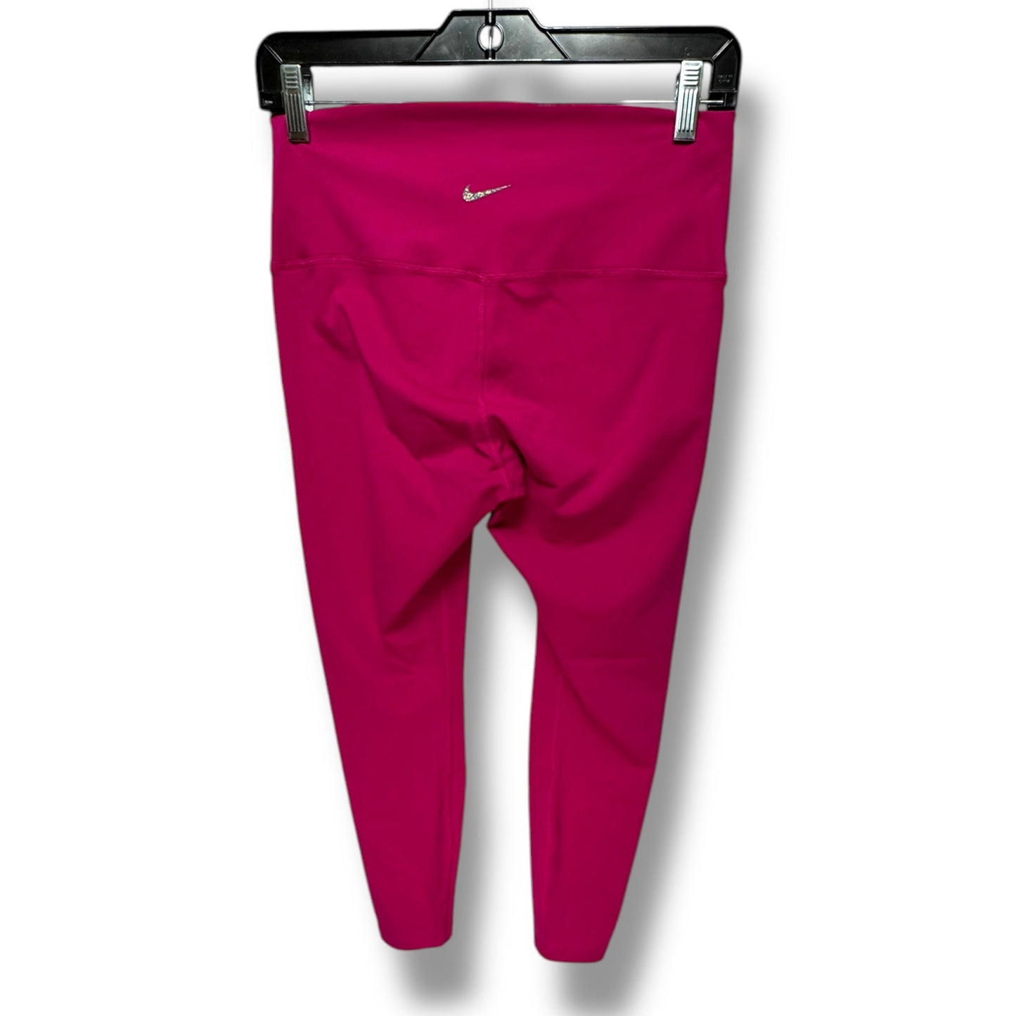 Athletic Leggings By Nike Apparel In Pink, Size: L