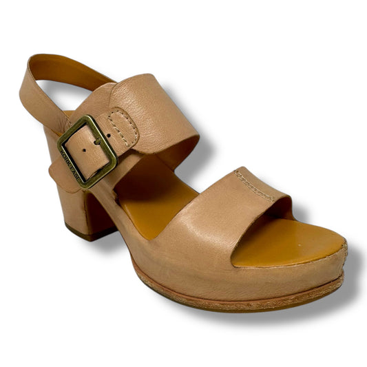 Shoes Heels Block By Kork Ease In Tan, Size: 6