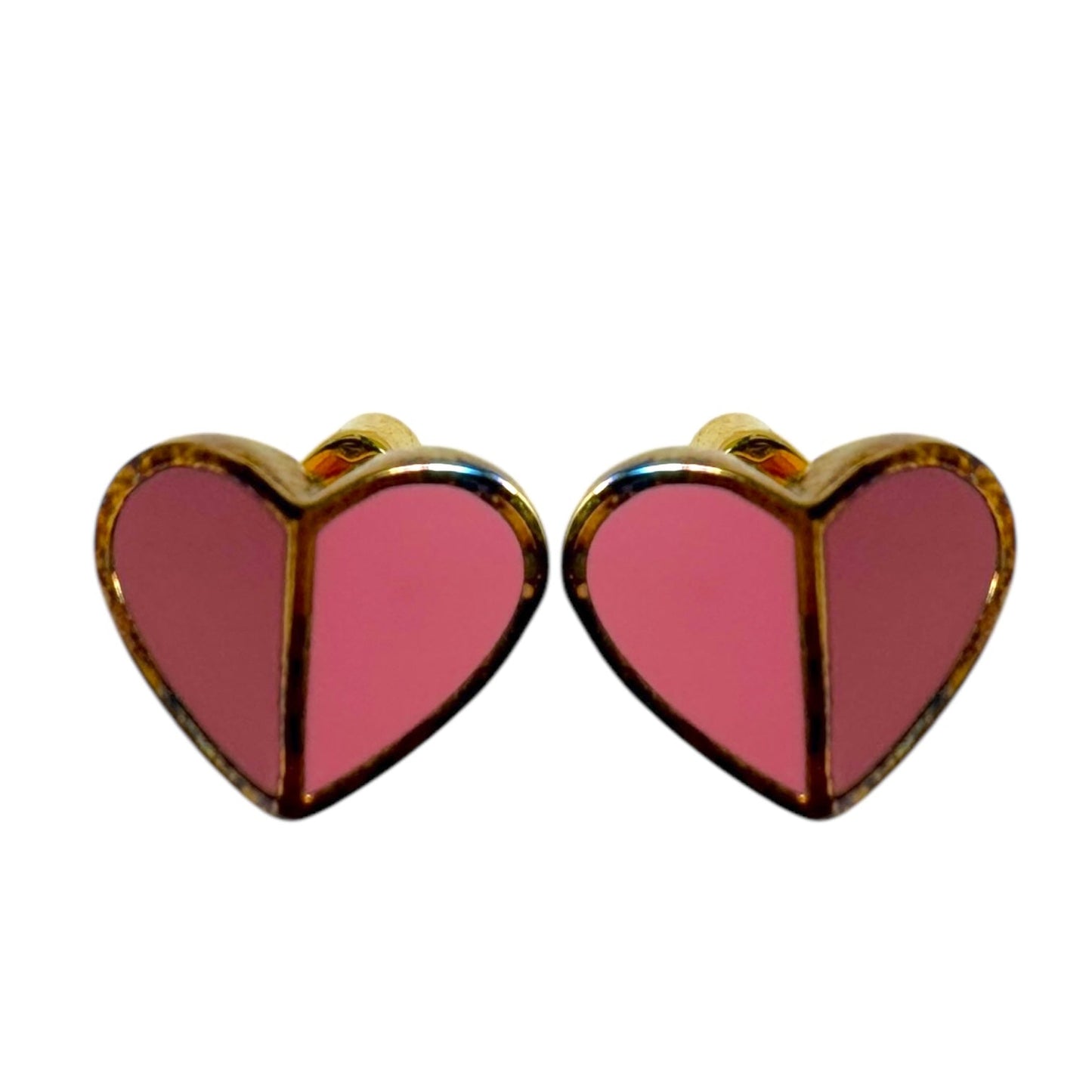 Heritage Spade Heart Statement Studs Designer By Kate Spade