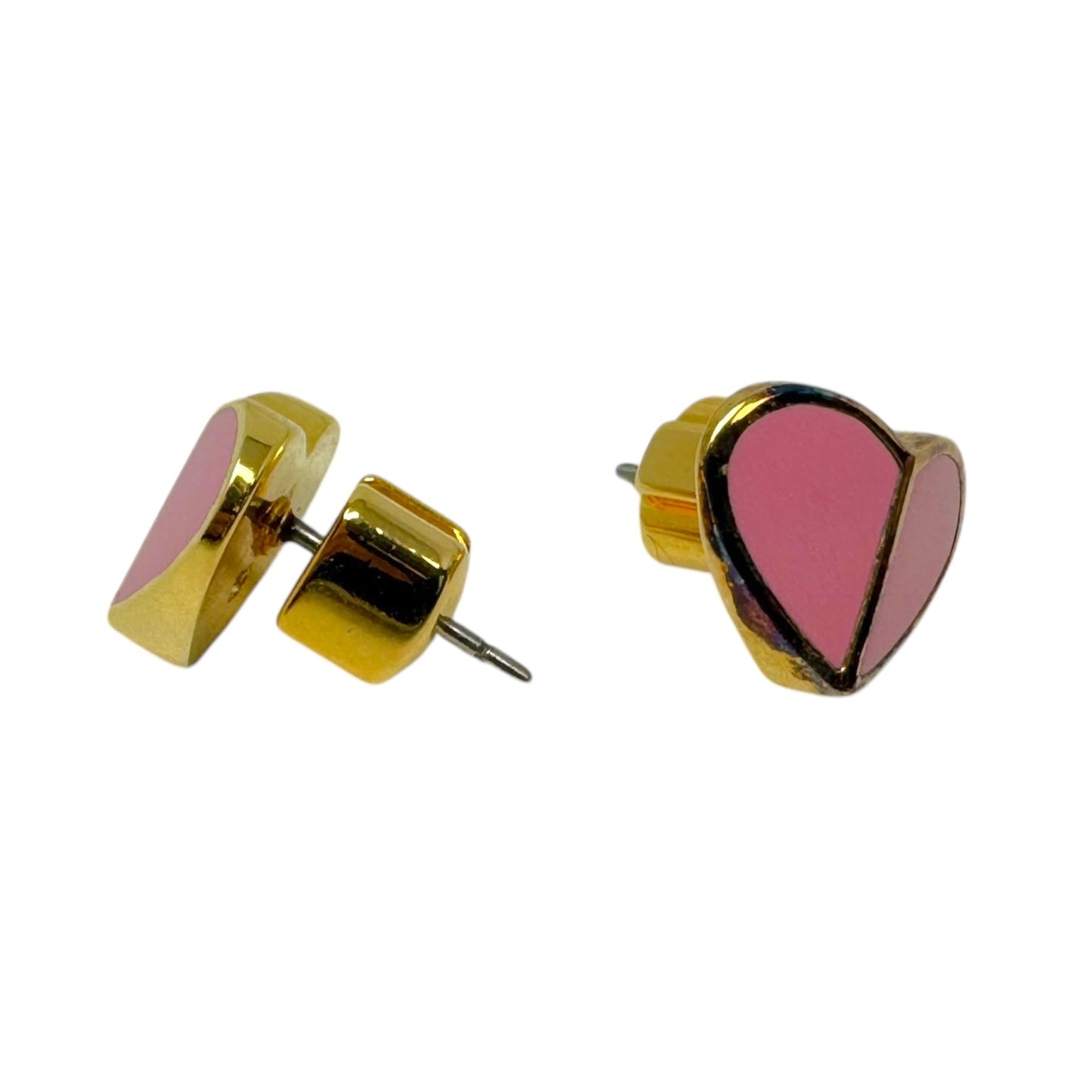 Heritage Spade Heart Statement Studs Designer By Kate Spade