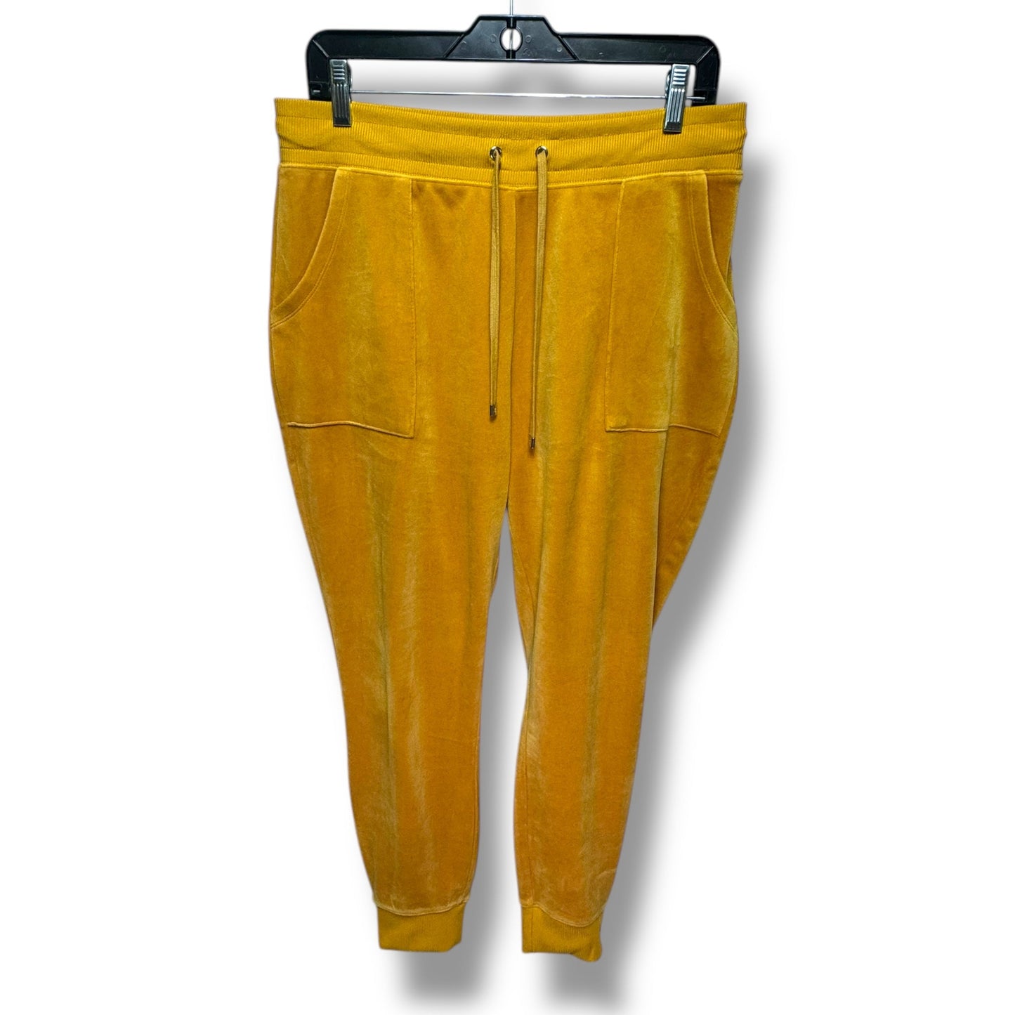 Pants Lounge By Nicole Miller In Yellow, Size: L