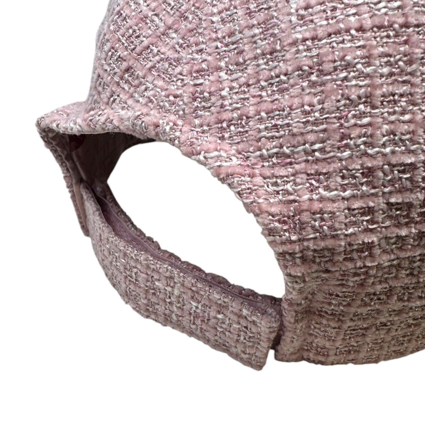 Pink Tweed Hat Baseball Cap By Steve Madden