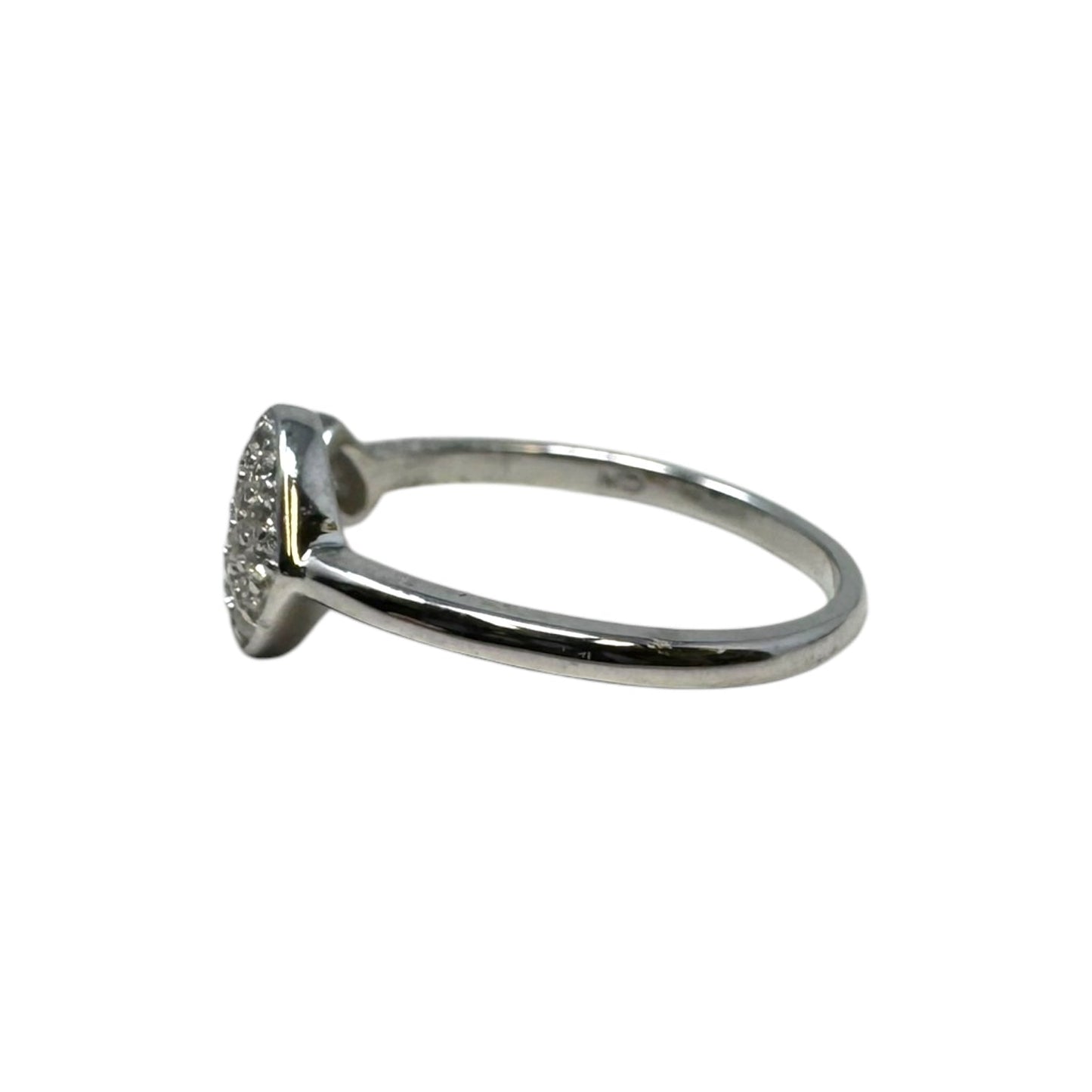 Hearts Adjustable Ring Sterling Silver, Size: 7