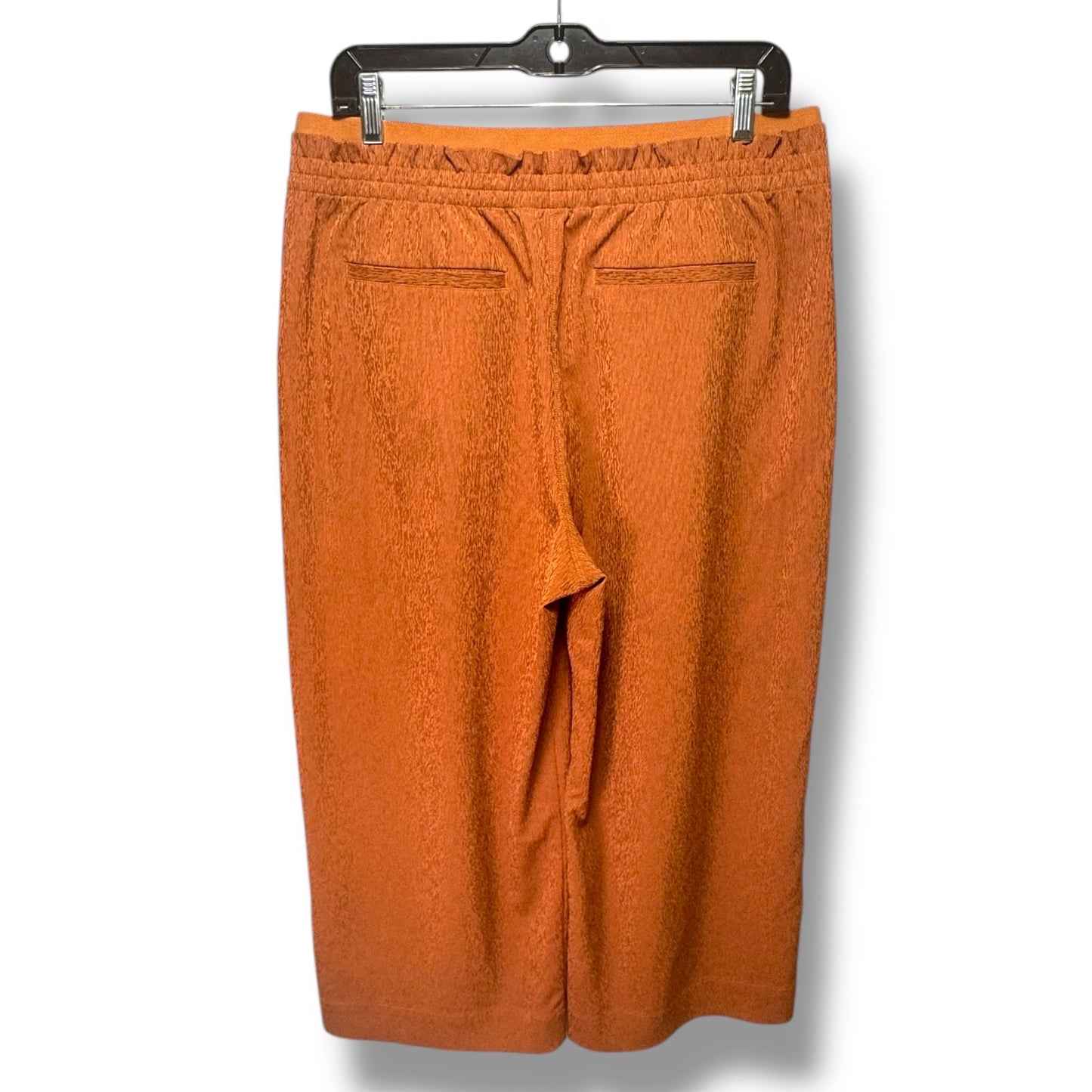 Echo Wide Crop Pant By Athleta In Orange, Size: 14