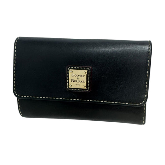 Smooth Contrast Stitch Wallet Designer By Dooney And Bourke, Size: Medium