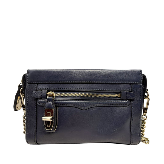 Mini Crosby Clutch Crossbody Bag Designer By Rebecca Minkoff In Moon, Size: Small