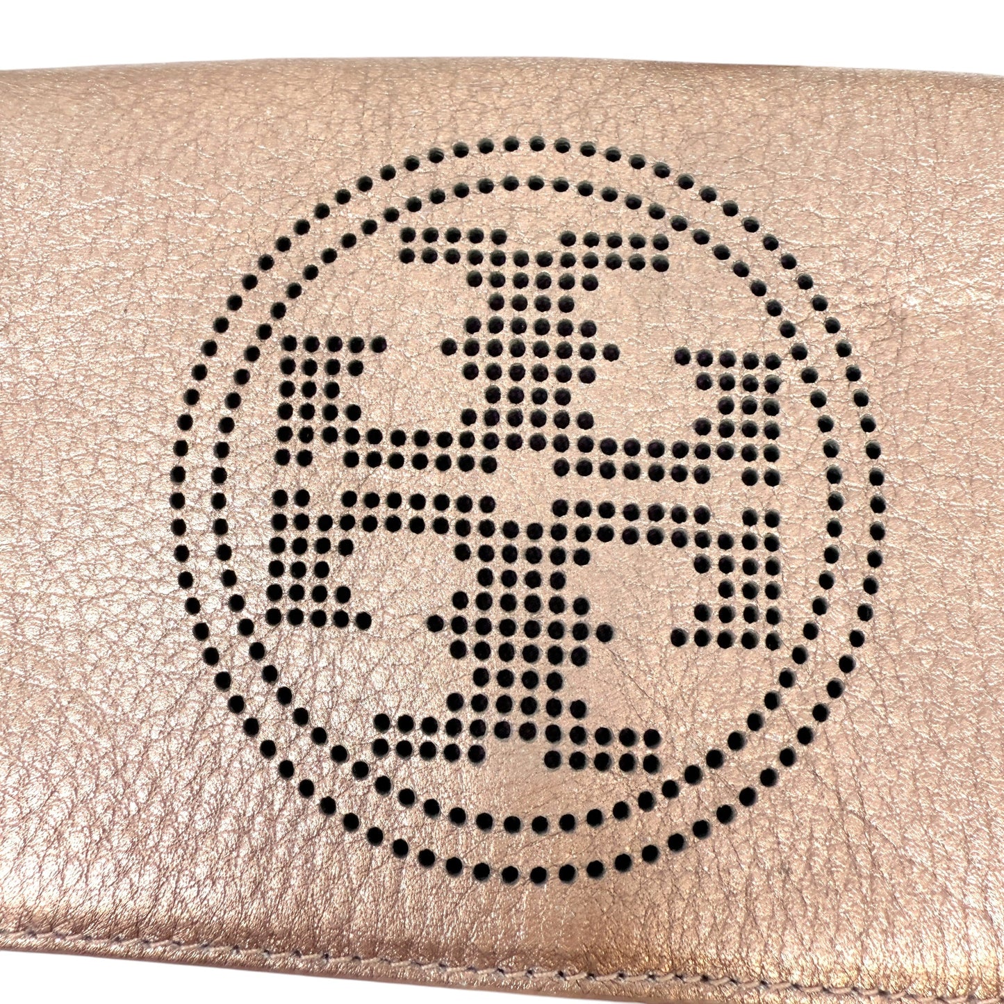 Perforated Logo Crossbody Bag Designer By Tory Burch, Size: Medium