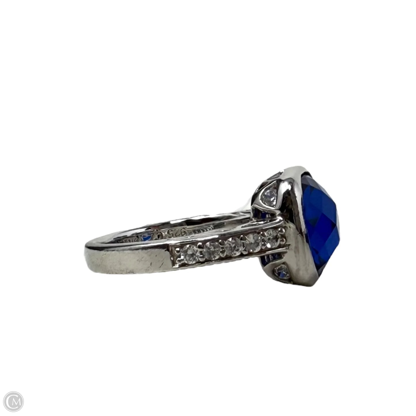 Diamonique & Sterling Silver Ring By Tacori For Epiphany, Size: 7