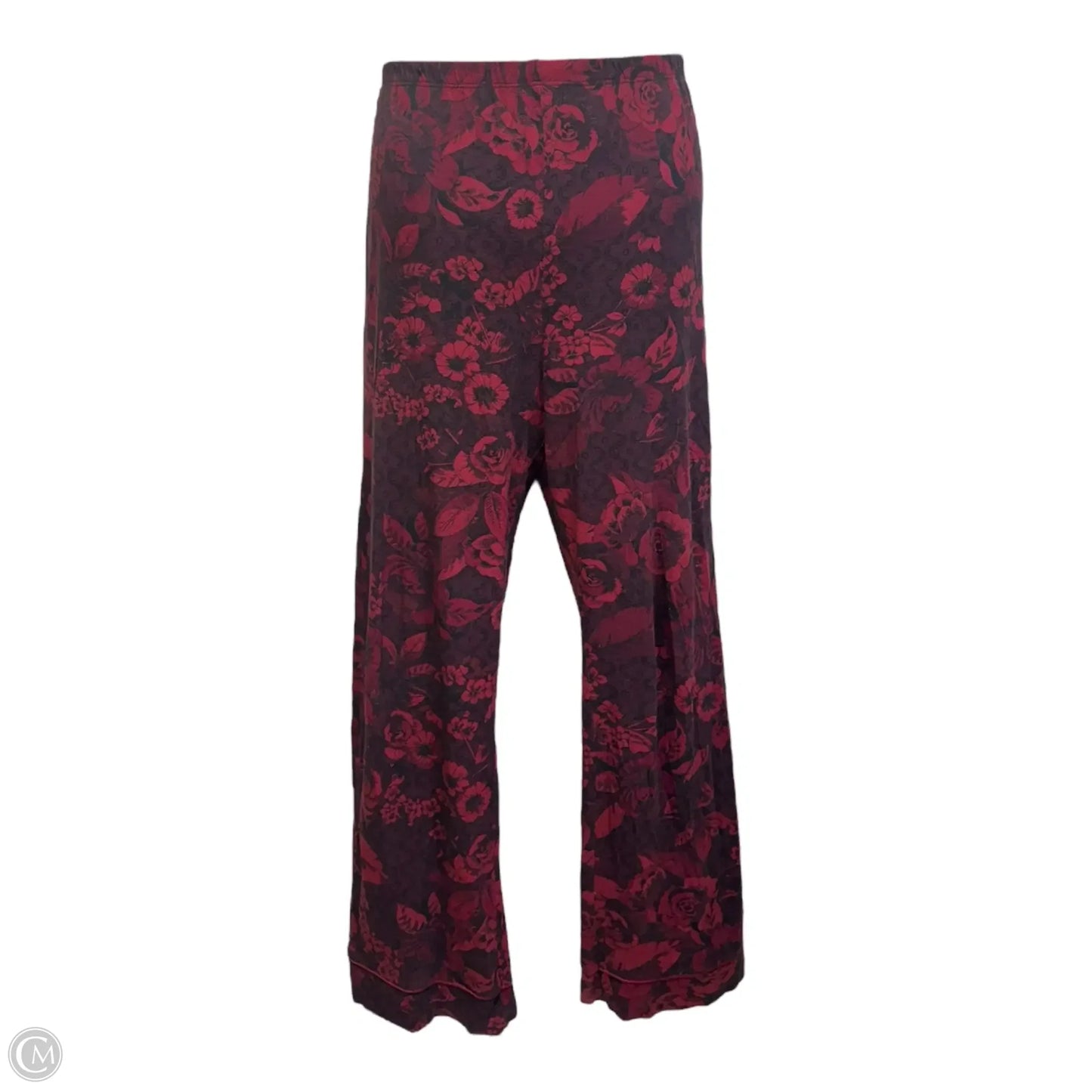 Pajama Pants By Johnny Was In Red, Size: M