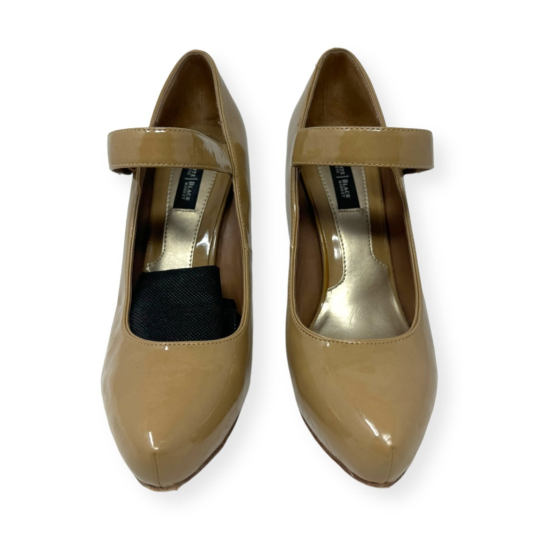 Tan Shoes Heels Stiletto White House Black Market, Size 7.5