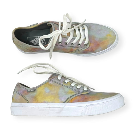Off The Wall Jupiter Starburst Tie Dye Lace Up Sneakers By Vans  Size: 9