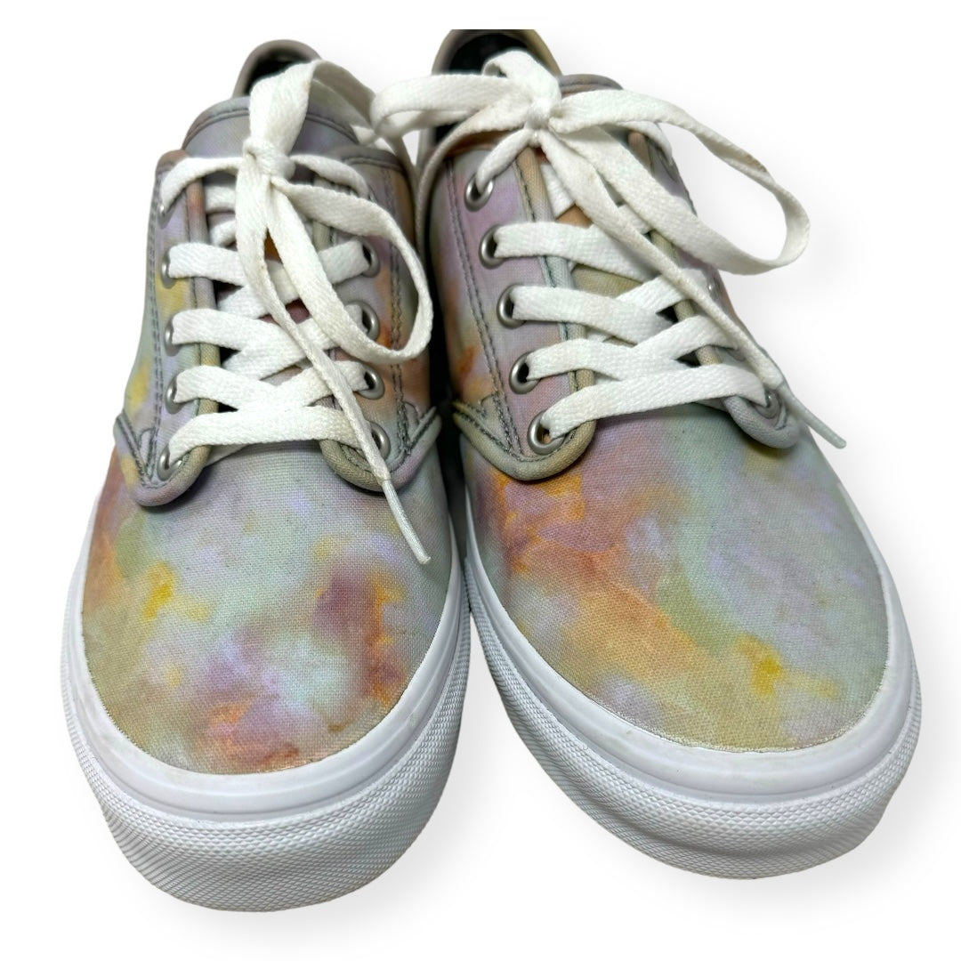 Off The Wall Jupiter Starburst Tie Dye Lace Up Sneakers By Vans  Size: 9