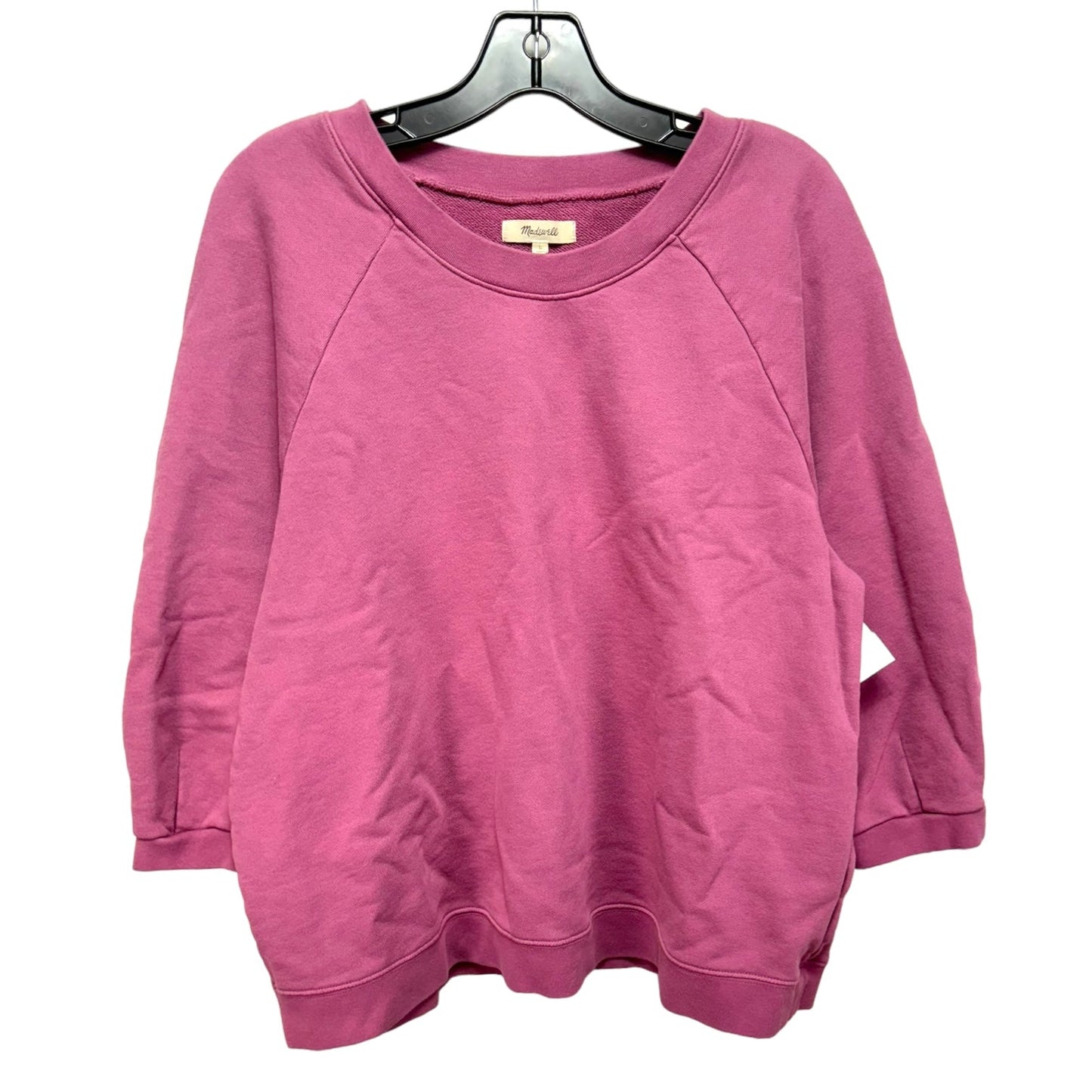 Sweatshirt Collar By Madewell In Purple, Size: M