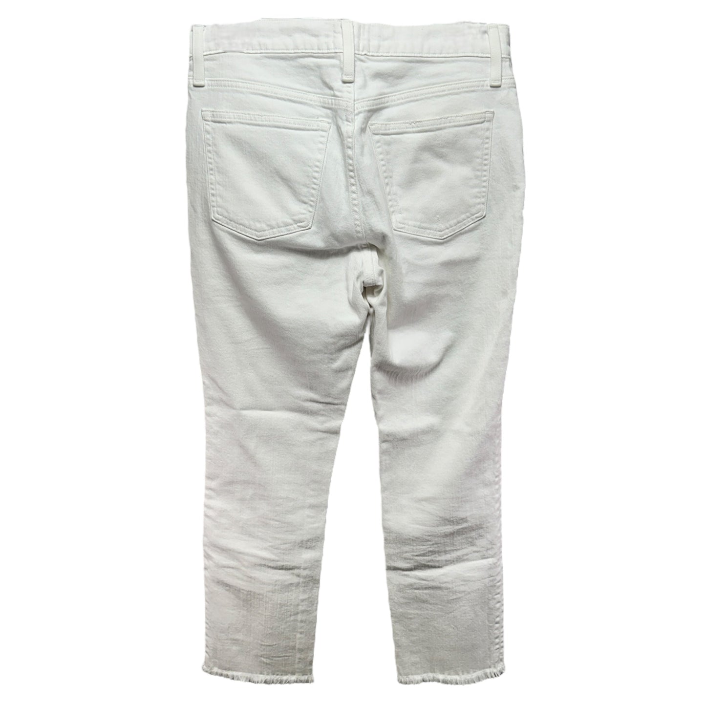 Slim Boyfriend Jeans By J. Crew In White, Size: 4/27