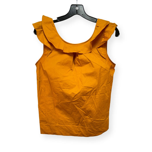 Orange Top Sleeveless J. Crew, Size 6