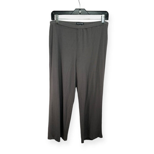 Grey Pants Cropped Eileen Fisher, Size M