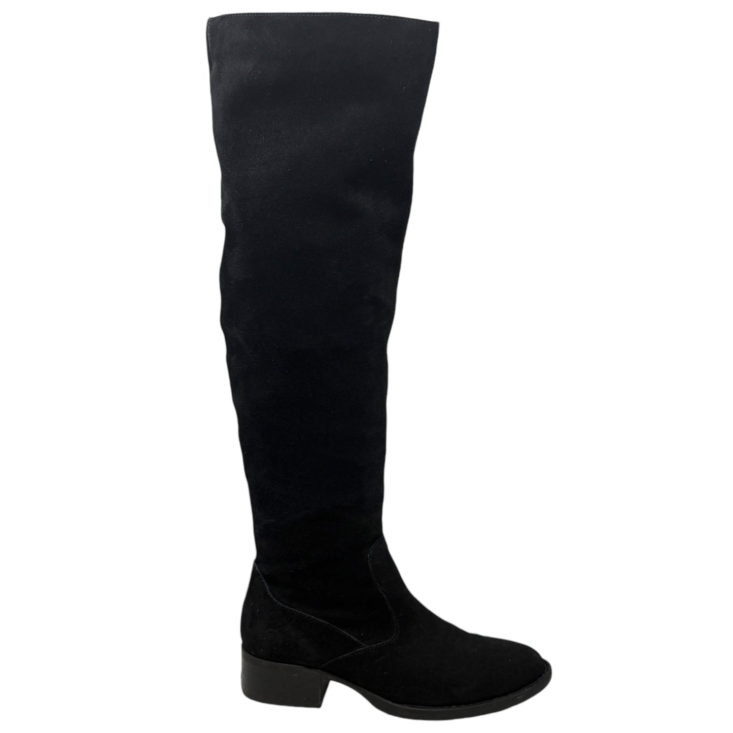 Cricket Over-The-Knee Tall Boots By Born In Black Suede, Size: 7