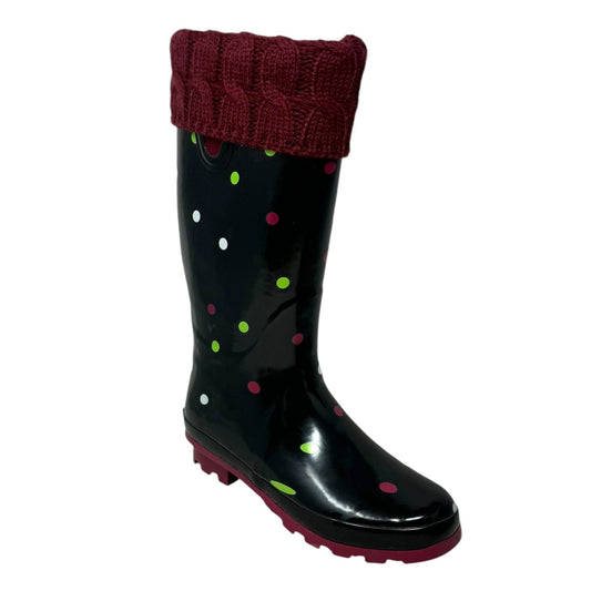 Rain Boots By Serra In Polkadot, Size: 8