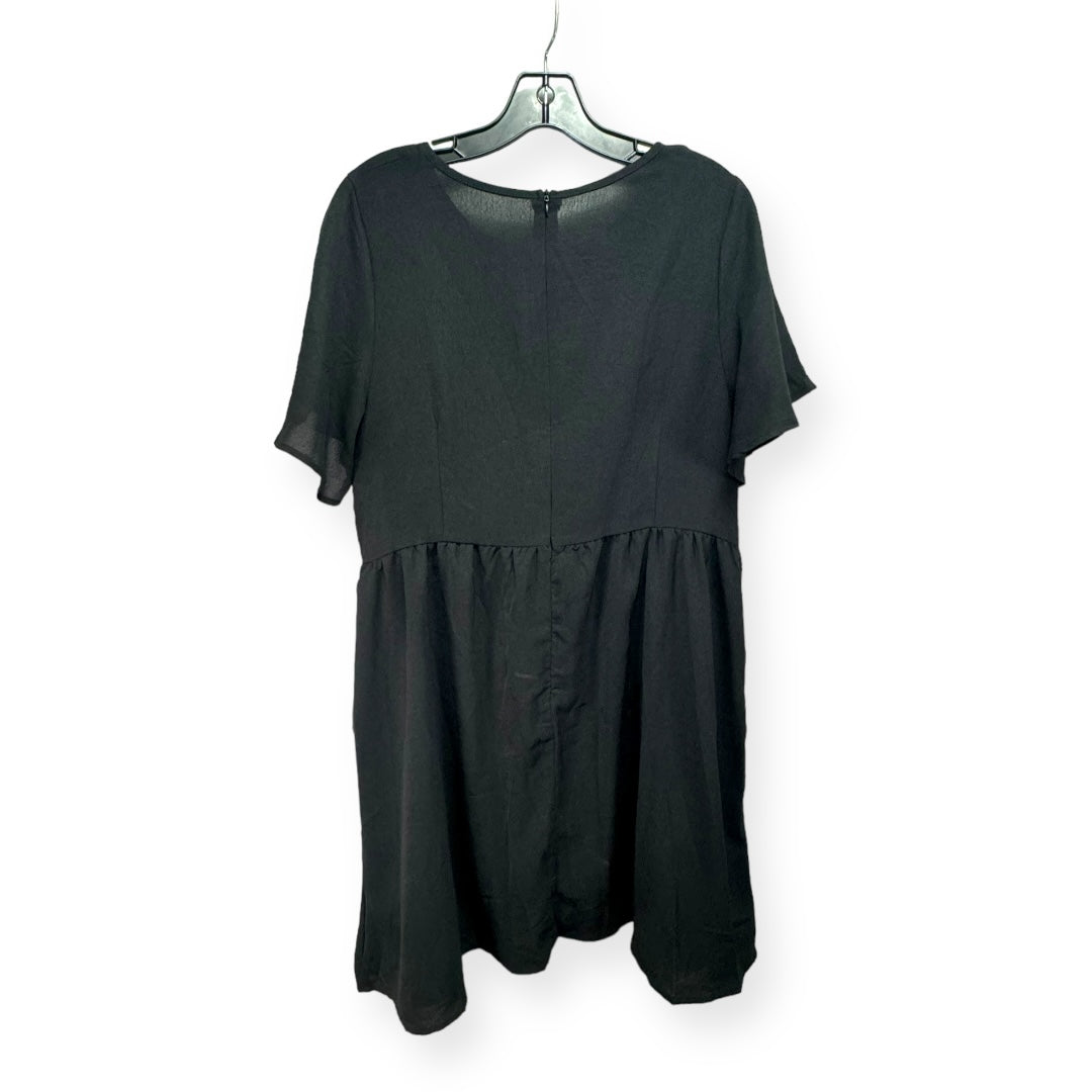 Black Dress Casual Short Shein, Size Xl