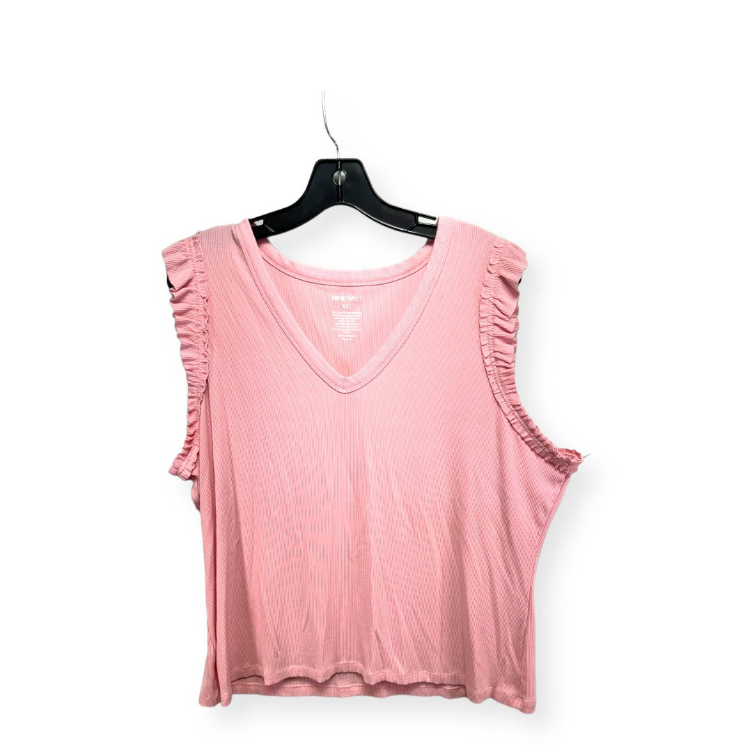 Pink Top Sleeveless Nine West, Size Xxl