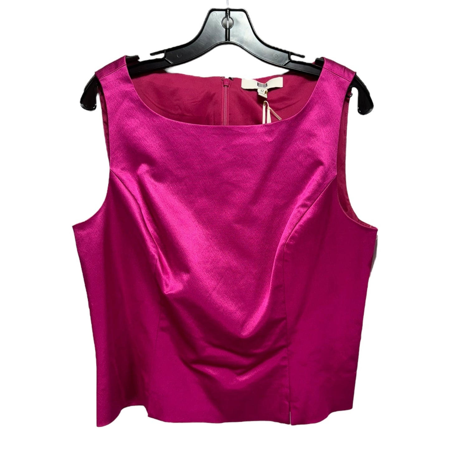 Top Sleeveless By Etcetra In Pink, Size: 12