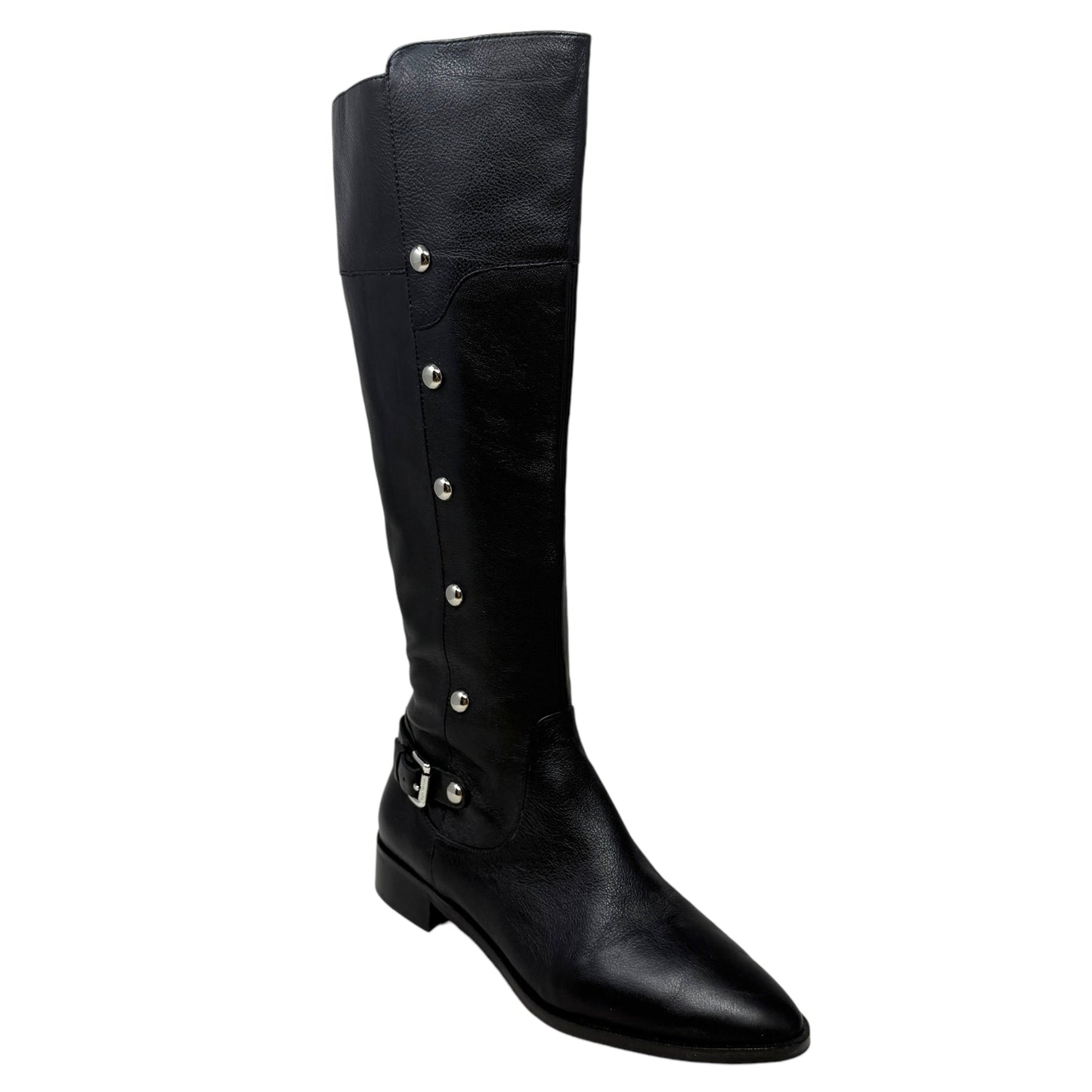 Carney Studded Riding Boots By Michael By Michael Kors In Black, Size: 8.5