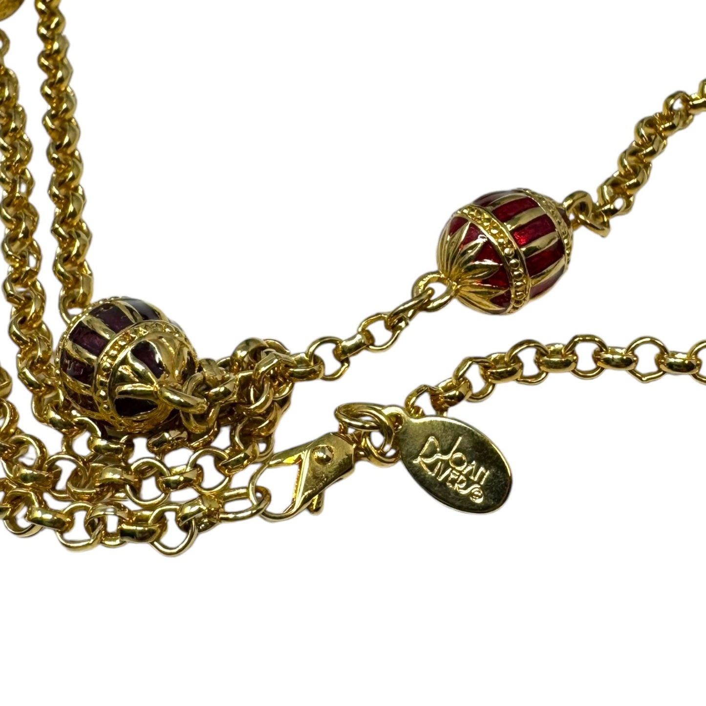 Fabergé Egg Necklace Charm By Joan Rivers