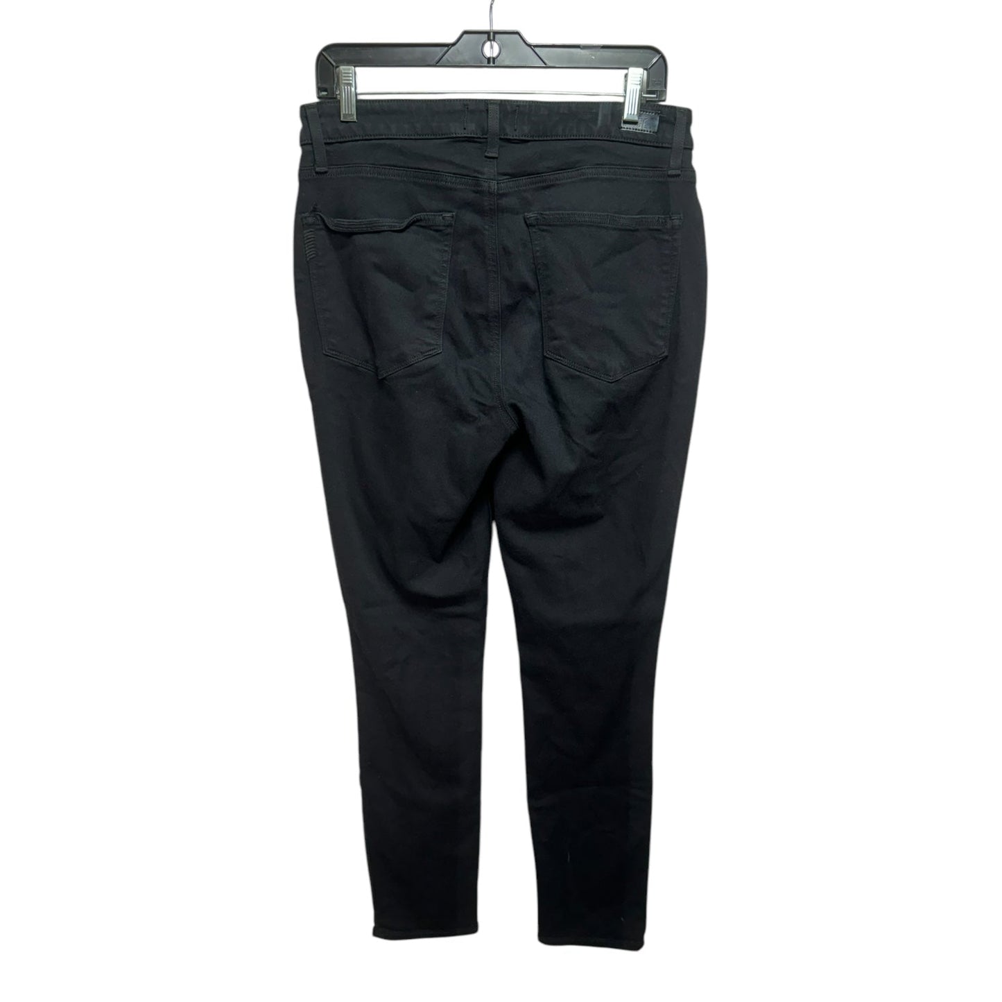 Jeans Straight By Paige In Black, Size: 12