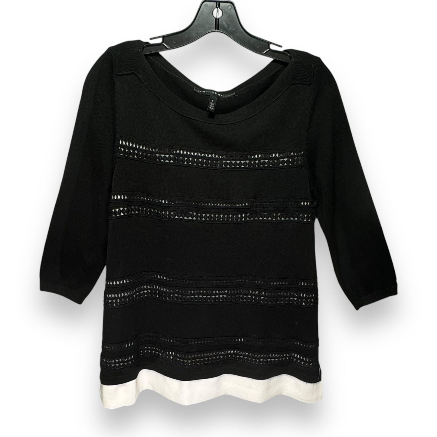 Sweater By White House Black Market In Black & White, Size: S