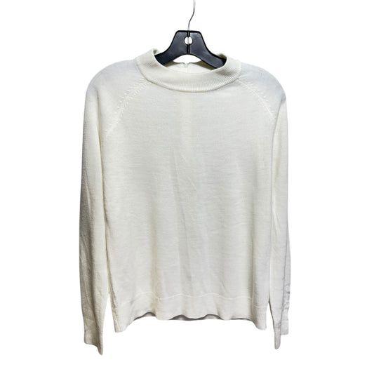 Sweater By Karen Scott In White, Size: S