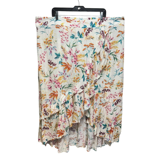 Skirt Maxi By Torrid In Floral Print, Size: 4x