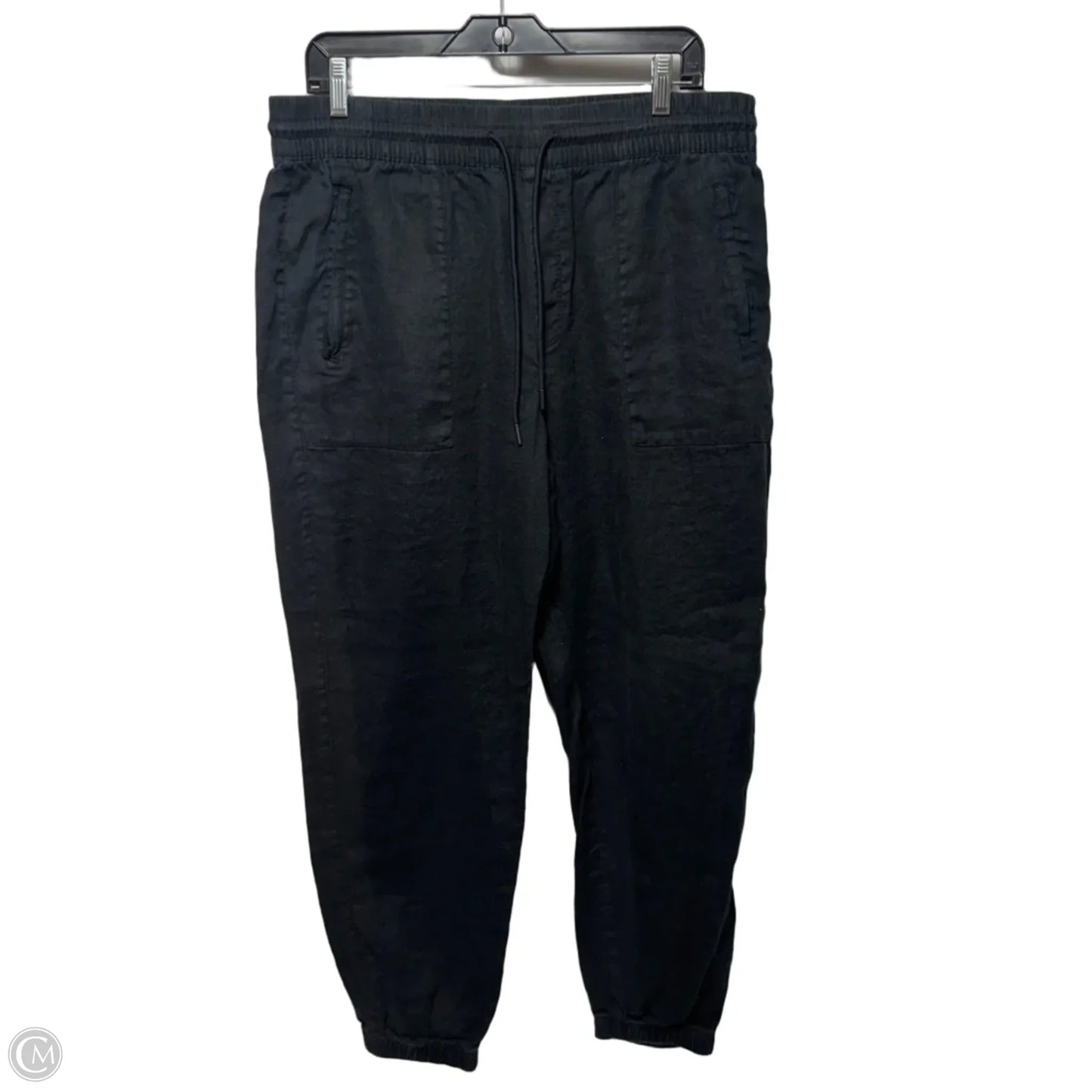 Pants Linen By Athleta In Black, Size: L