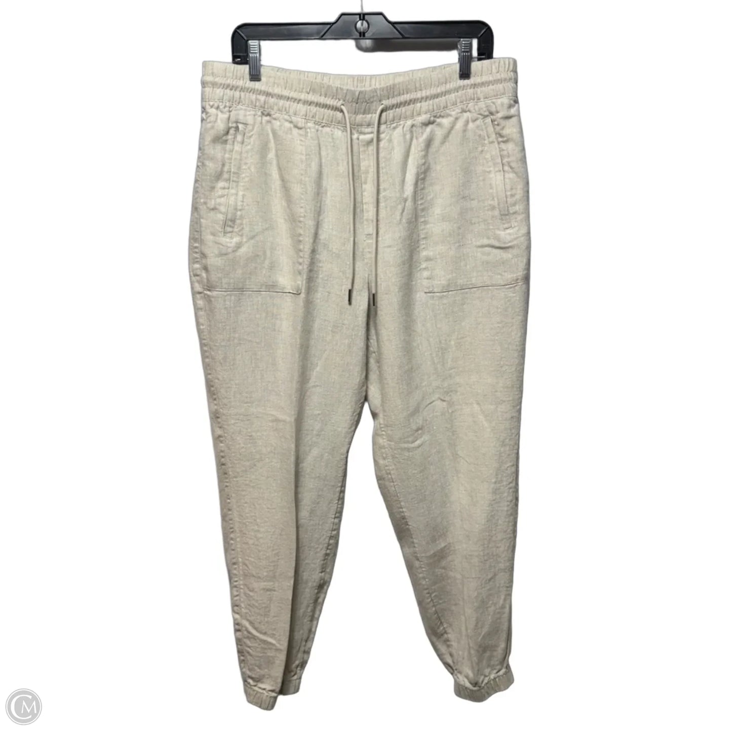 Pants Linen By Athleta In Beige, Size: L